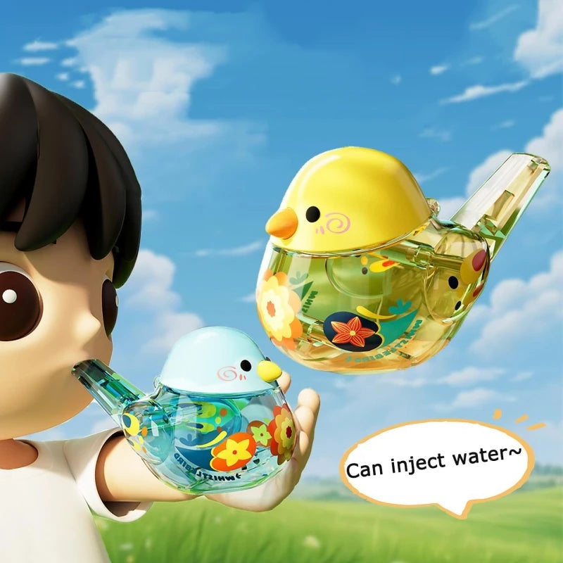 Interactive Water Bird Whistle for Toddlers – Fillable Water Musical Instrument & Bird Sound Toy for Kids Gift