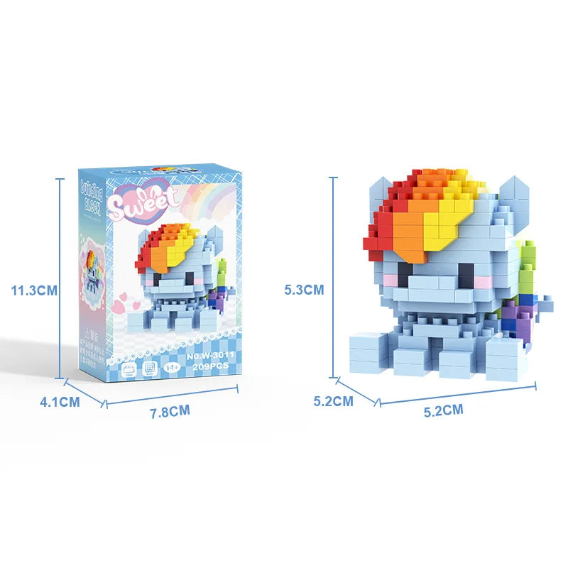 My Little Pony Twilight Sparkle Building Blocks Brick Figure