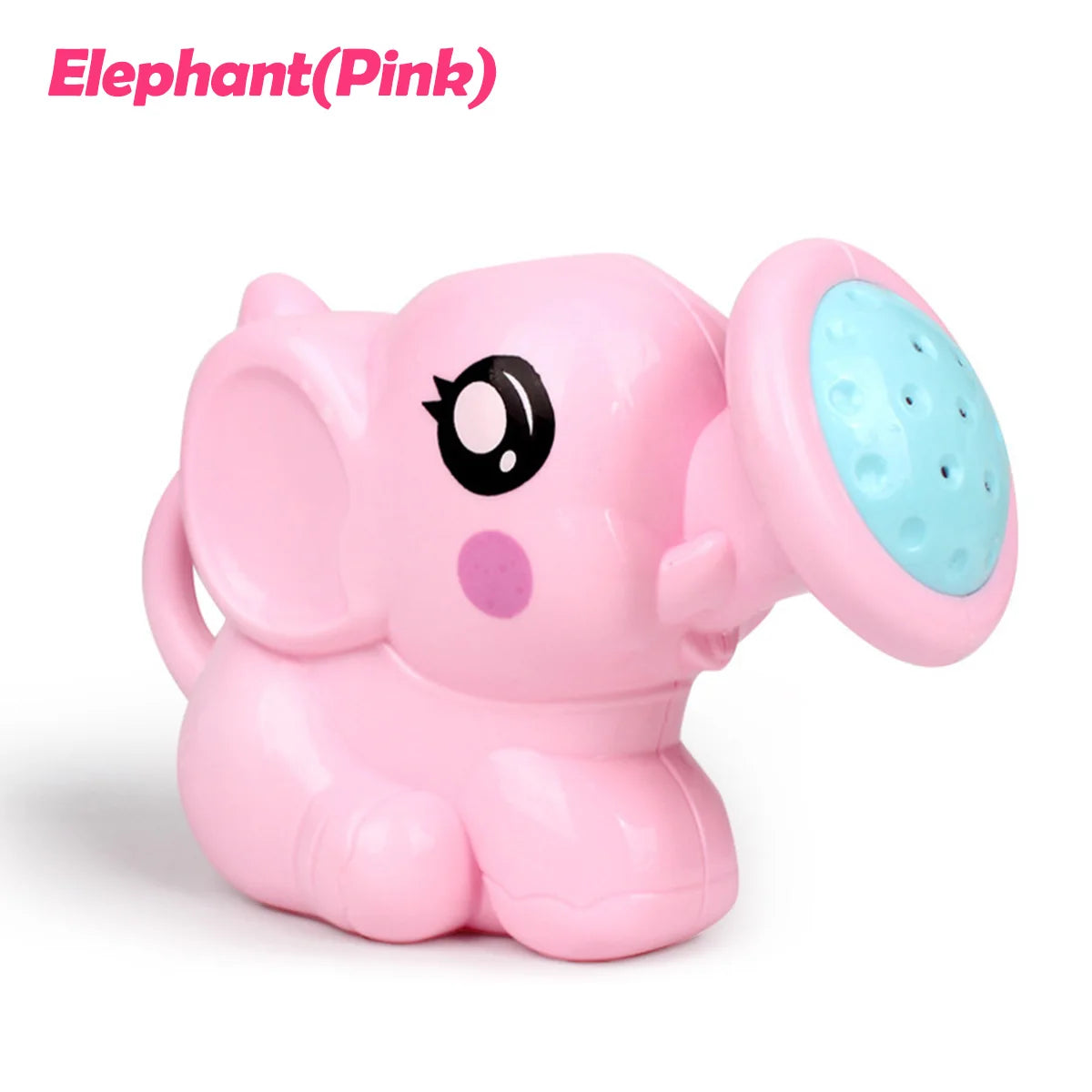 Elephant Bath Watering Pot Toy – Cute Plastic Shower Kettle & Summer Sprinkler for Kids