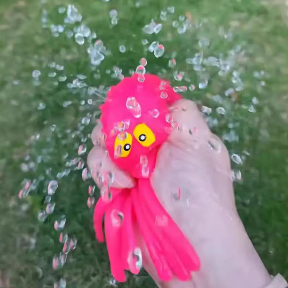 "Water Play Octopus Bathing Toy - Creative Spraying Infant Bath Toy"