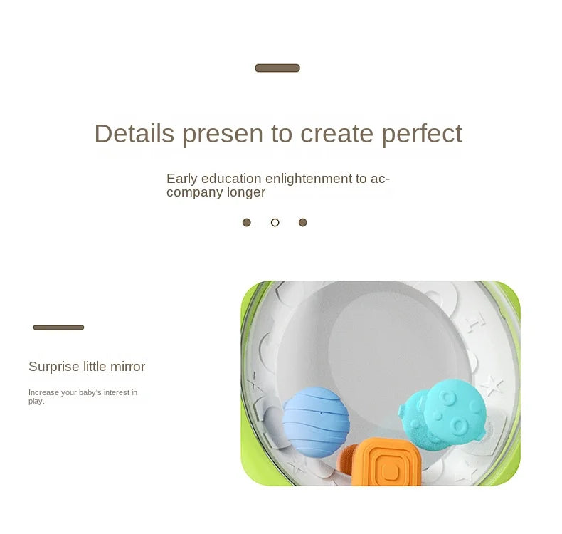 Active Play Baby Crawling Cylinder with Sensory Sounds