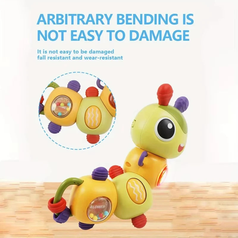 Musical Sensory Rattle & Activity Toy for Babies