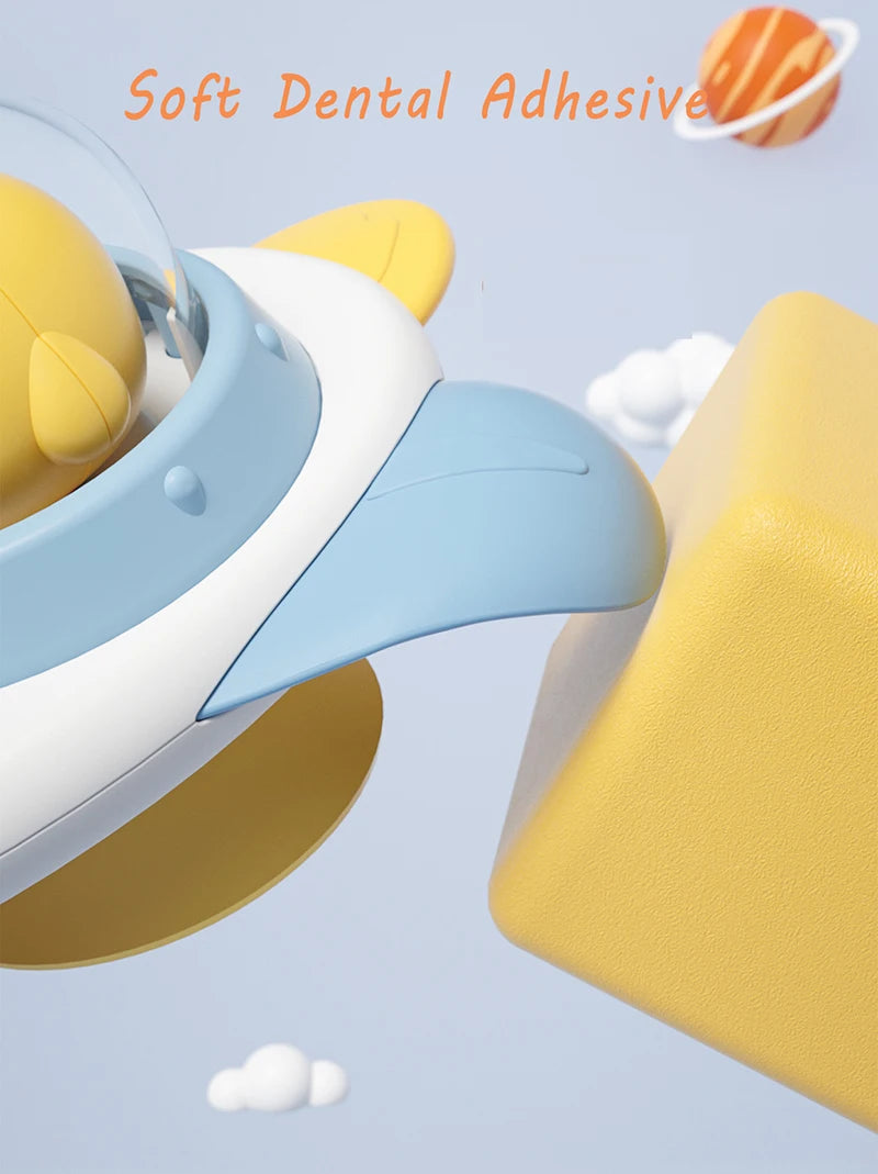 Baby Montessori Spin Cup Bath Toy - Suction Sensory Spinner & Rattle
