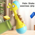 Baby First Hand Rattle Toy Soft Sound Plastic Early Childhood Sensory Development Gift