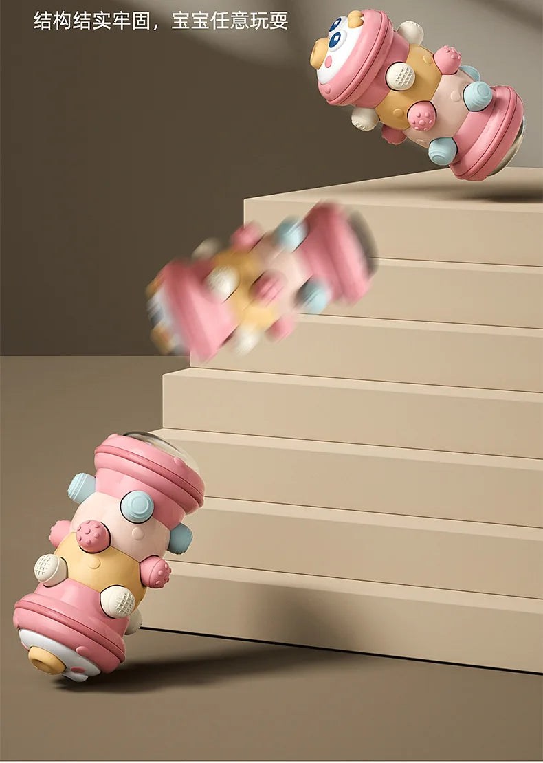 Active Play Baby Crawling Cylinder with Sensory Sounds