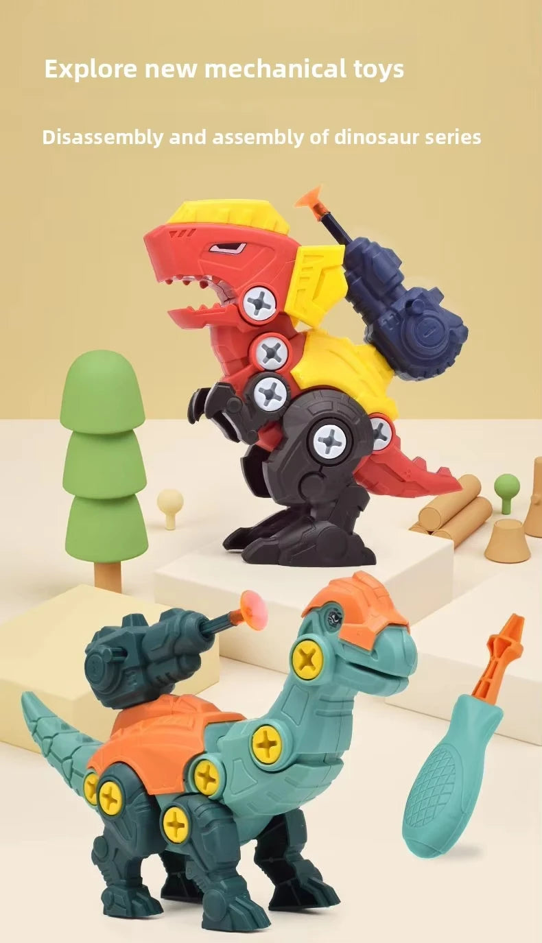 DIY Disassembly T-Rex Dinosaur Educational Toy for Kids