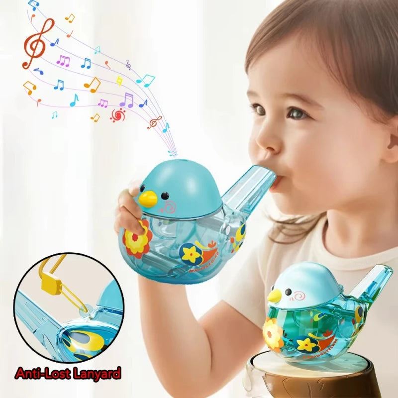 Interactive Water Bird Whistle for Toddlers – Fillable Water Musical Instrument & Bird Sound Toy for Kids Gift