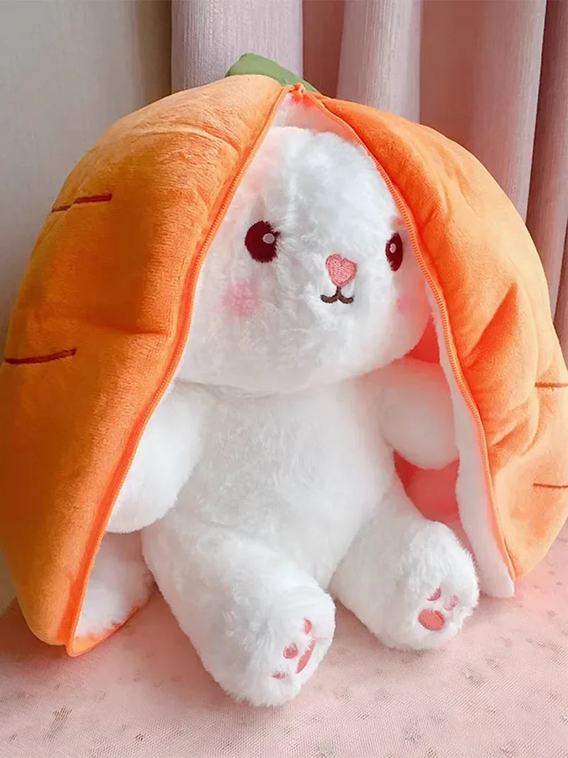 Strawberry Cute Carrot Rabbit Plush stuffed Toy Bunny Doll for Kid Birthday Gift