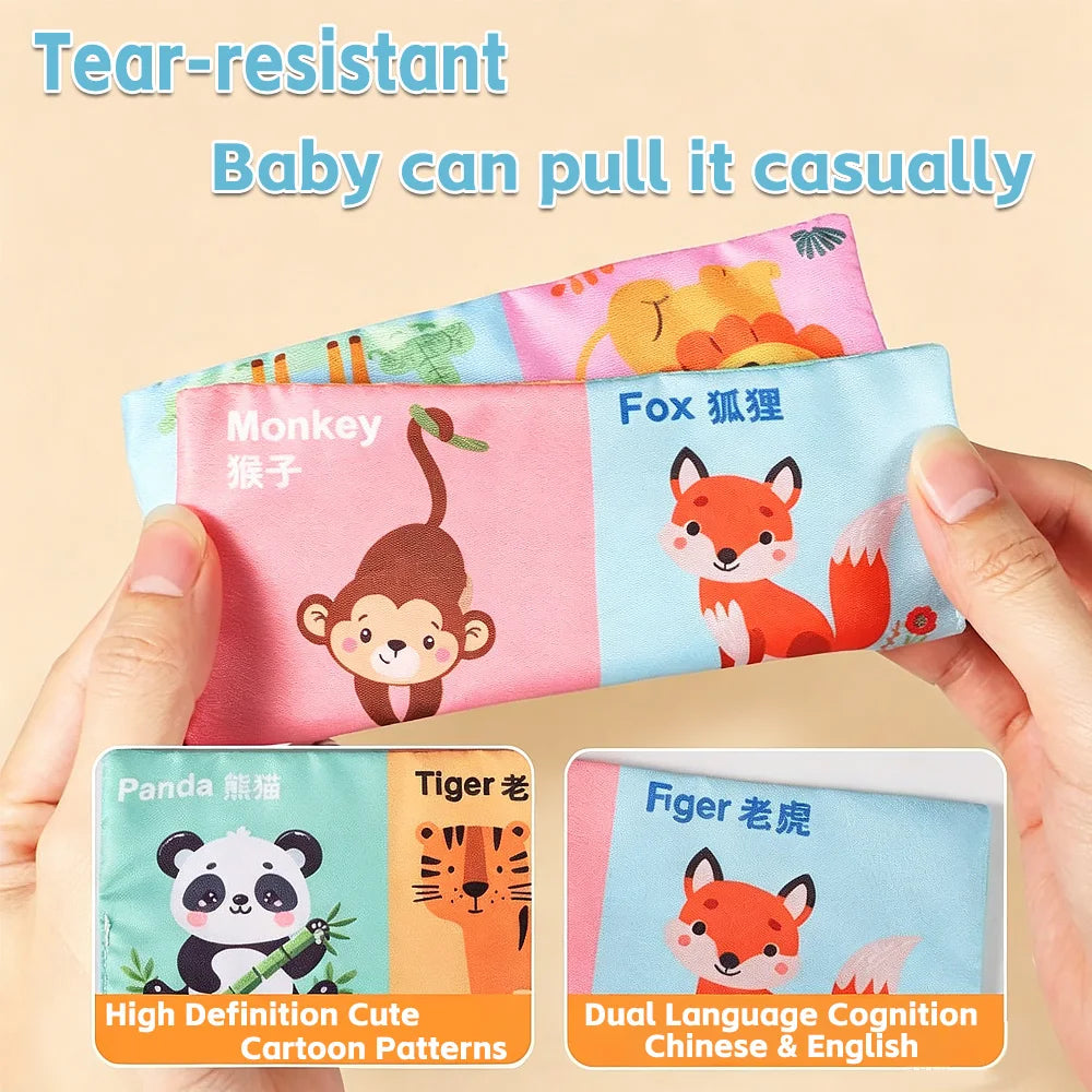 Soft Plush Tissue Box Toy for Babies – Fine Motor Skills Training & Early Educational Learning Puzzle Toy, Perfect Holiday Gift for Kids