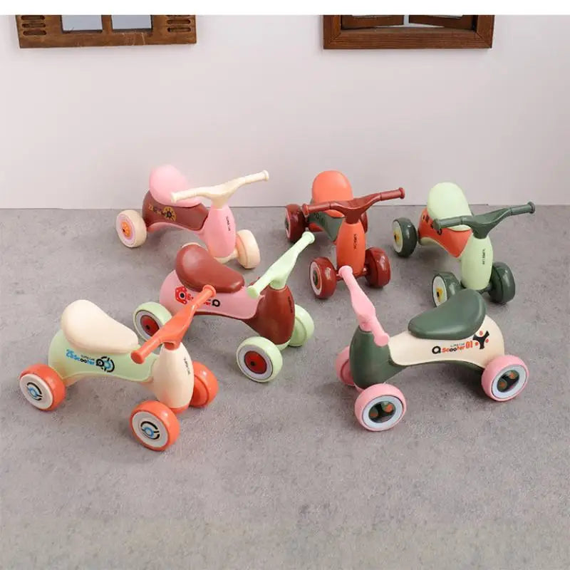 Mini Four-Wheeled Baby Sliding Scooter Balance Toy