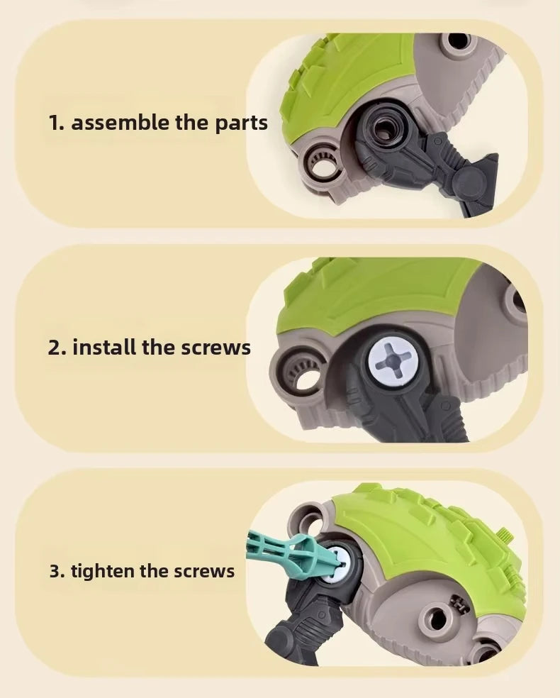 DIY Disassembly T-Rex Dinosaur Educational Toy for Kids