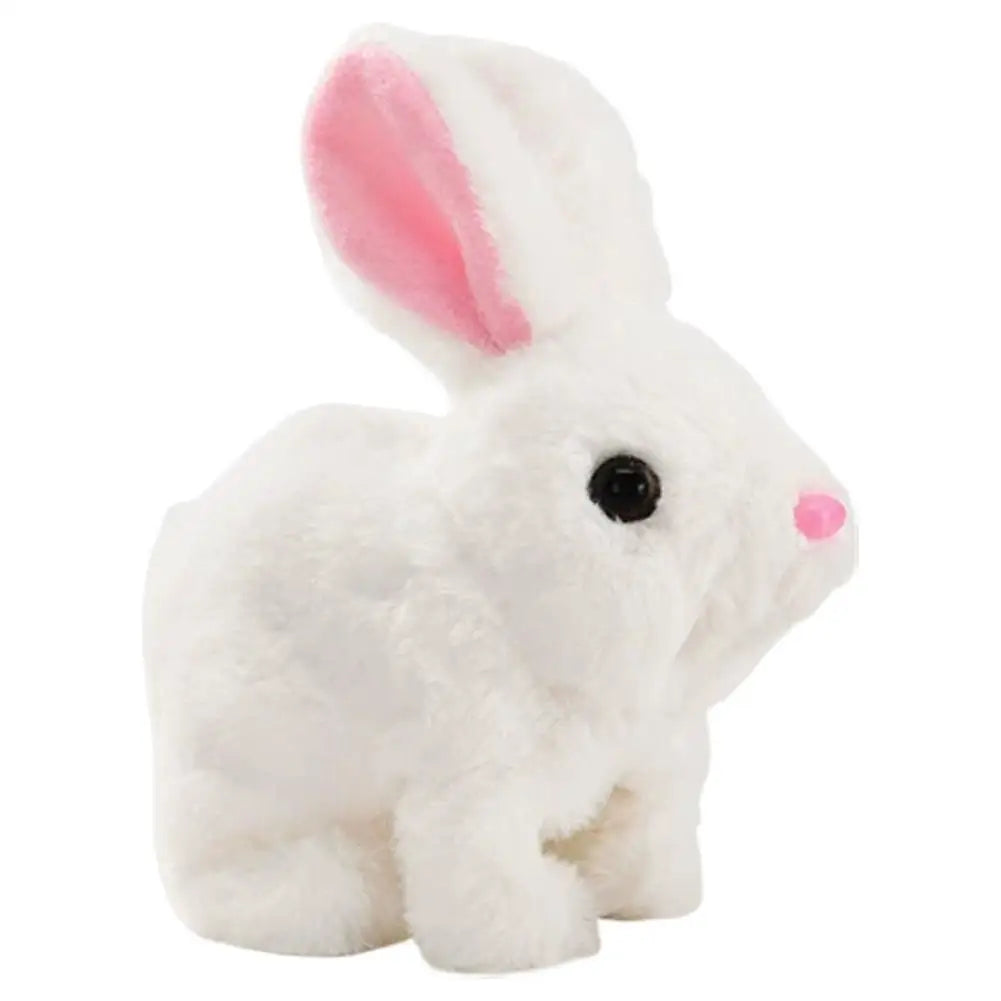 Electric Moving & Sounding Plush Rabbit Toy for Kids
