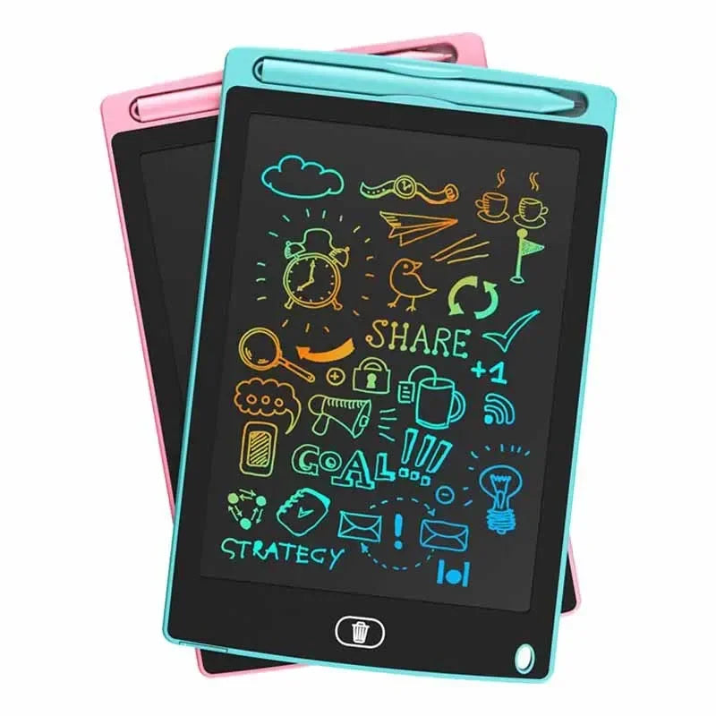 Portable Electronic LCD Writing Tablet & Drawing Board for Kids - 4.4 / 8.5 Inch Colorful Graffiti Sketchpad, Mess-Free Digital Handwriting Blackboard & Educational Toy Gift for Boys and Girls