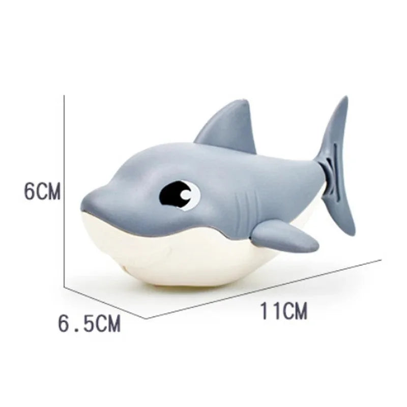 Baby Shark Wind-Up Swimming Bath Toy - Outdoor Water Play Toy