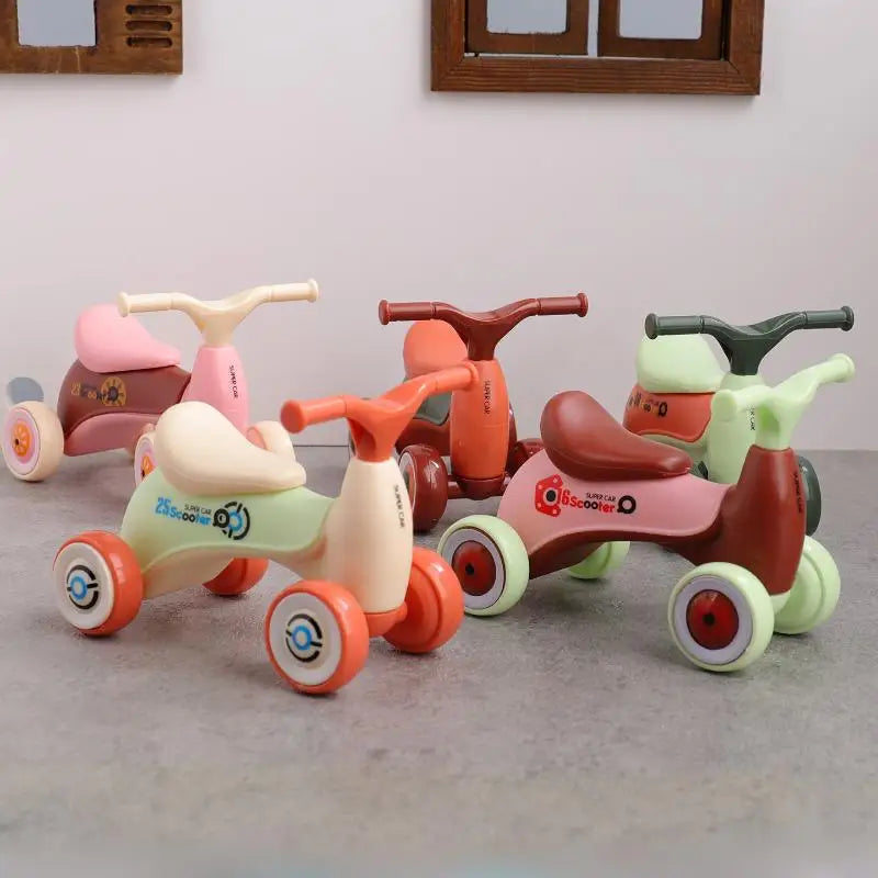 Mini Four-Wheeled Baby Sliding Scooter Balance Toy