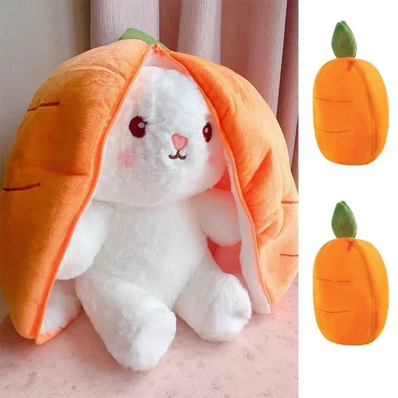 Strawberry Cute Carrot Rabbit Plush stuffed Toy Bunny Doll for Kid Birthday Gift