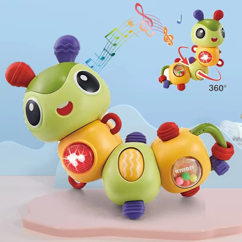 Musical Sensory Rattle & Activity Toy for Babies