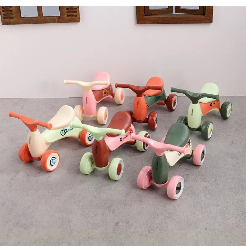 Mini Four-Wheeled Baby Sliding Scooter Balance Toy