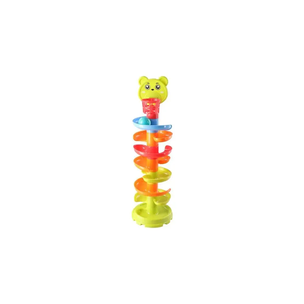 "Baby Puzzle Track Drop Roll & Swirling Tower Ball Set"