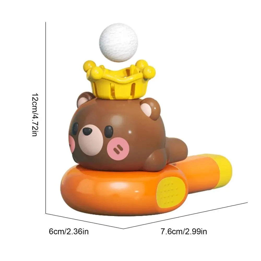 Montessori Floating Blow Pipe Ball Toy, Fine Motor Skill Trainer
