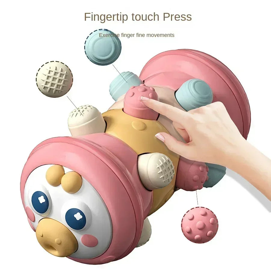Active Play Baby Crawling Cylinder with Sensory Sounds