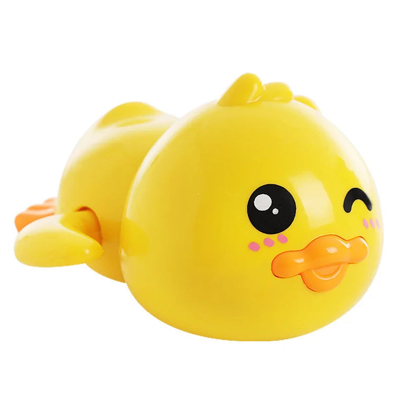 1 Pcs Baby Bath Toy Swimming Floating Duck Cute Water Play Interactive Toy for Kids