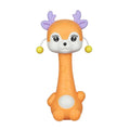 "Baby Hand Rattle & Sensory Grasp Toy - Soft Newborn Early Sound Toy"