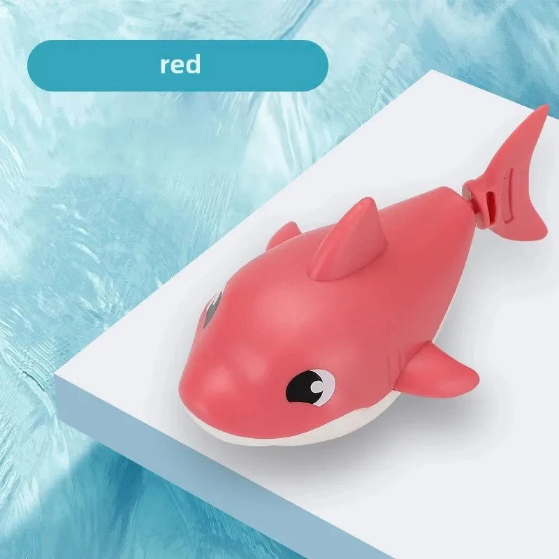 Baby Shark Wind-Up Swimming Bath Toy - Outdoor Water Play Toy