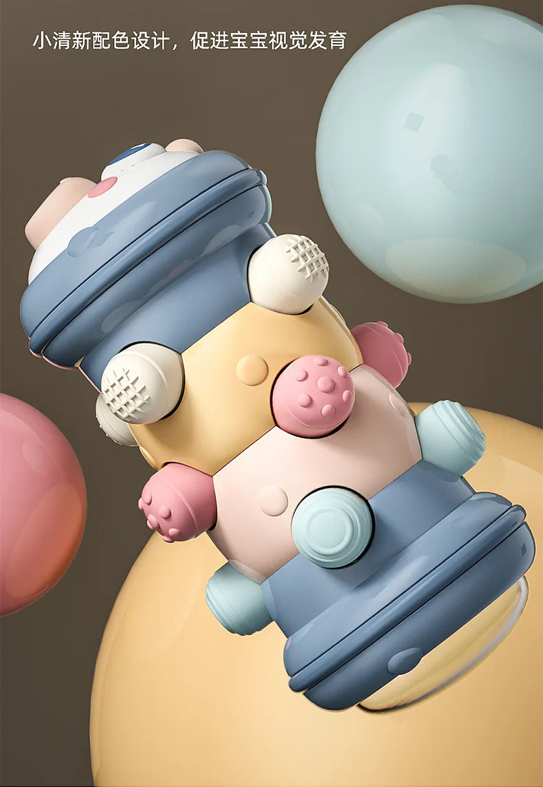 Active Play Baby Crawling Cylinder with Sensory Sounds
