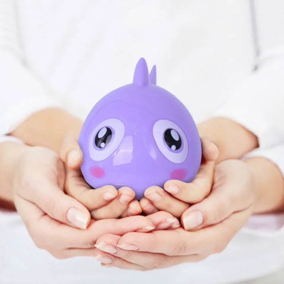 "Cartoon Animal Tortoise Wind-Up Baby Bath Toy - Swimming Turtle"