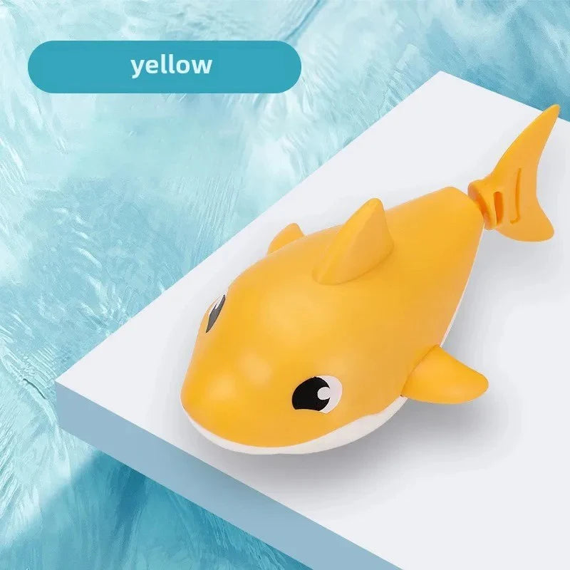 Baby Shark Wind-Up Swimming Bath Toy - Outdoor Water Play Toy