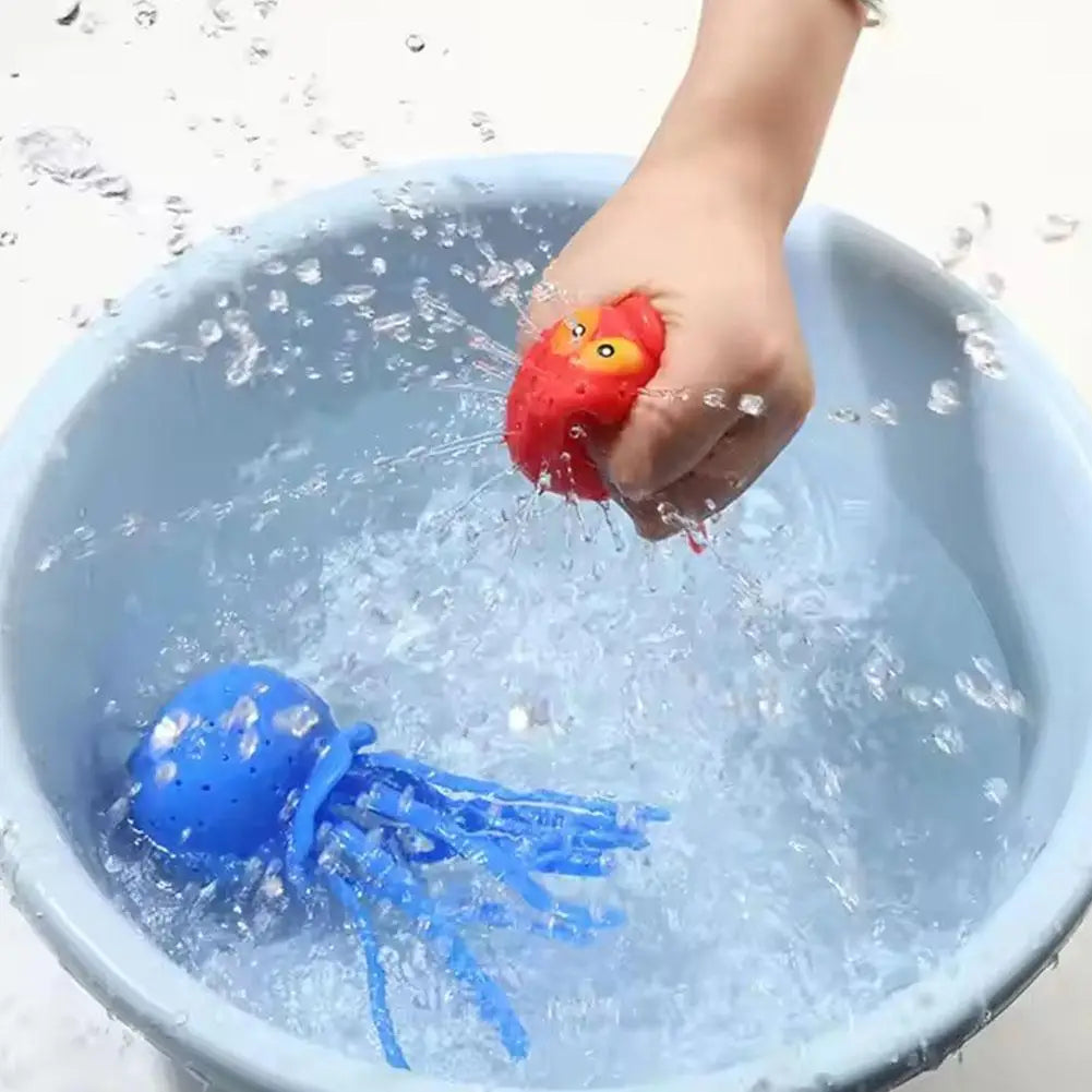 "Water Play Octopus Bathing Toy - Creative Spraying Infant Bath Toy"