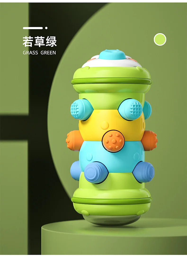 Active Play Baby Crawling Cylinder with Sensory Sounds