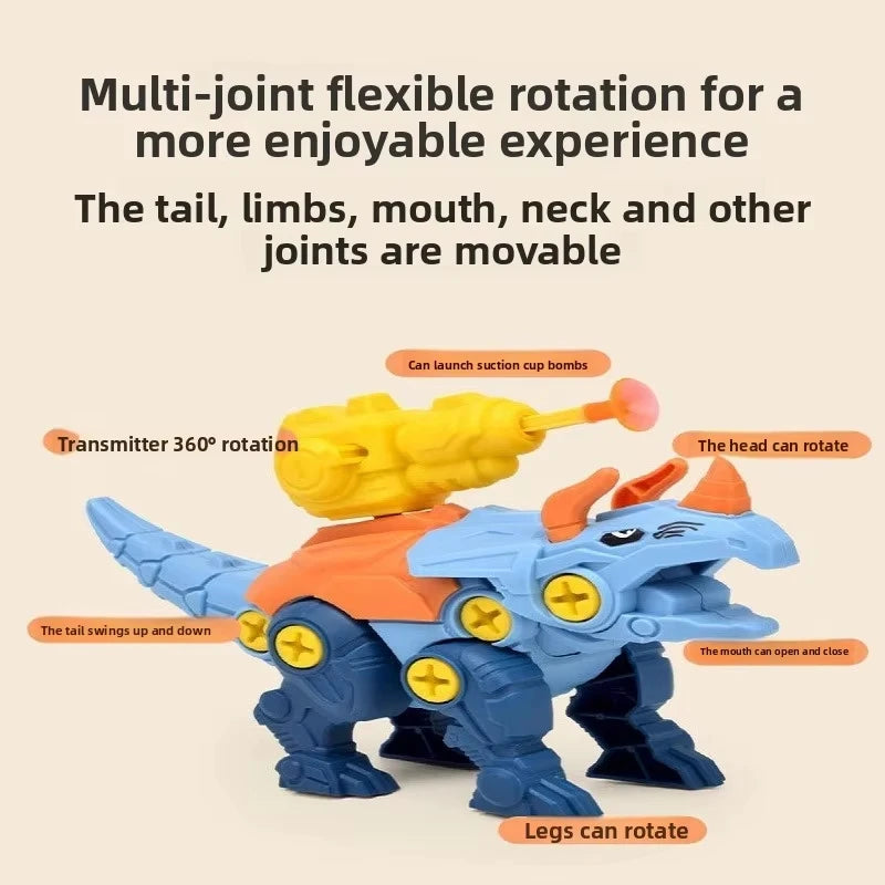 DIY Disassembly T-Rex Dinosaur Educational Toy for Kids