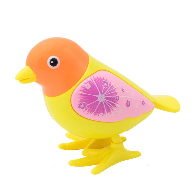 Wind Up Jumping Little Magpie Bird Cartoon Clockwork Animal Puzzle Toy for Kids Gift