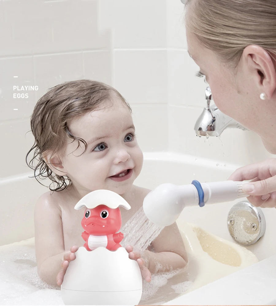 Water Wheel Suction Cup Bath Toy Set - Interactive Spinning Waterfall & Shower Sprinkler for Toddlers