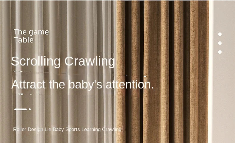 Active Play Baby Crawling Cylinder with Sensory Sounds