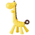 "Cute Baby Giraffe Silicone Teether - Soft Pain Relief Molar Toy"