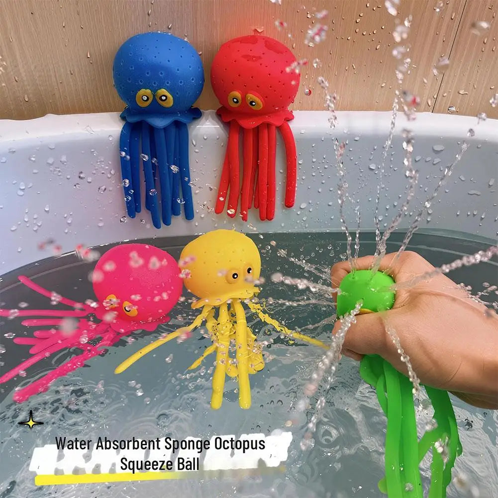"Water Play Octopus Bathing Toy - Creative Spraying Infant Bath Toy"