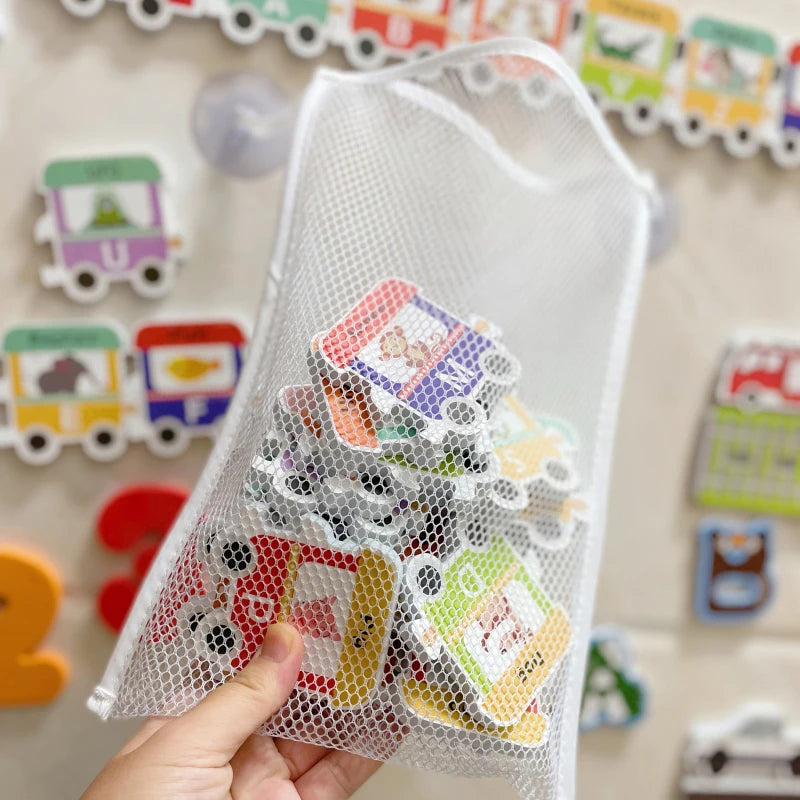 Baby Bath Floating EVA Foam Puzzle Toys Letter Number Traffic Cognitive Bathroom Game for gift