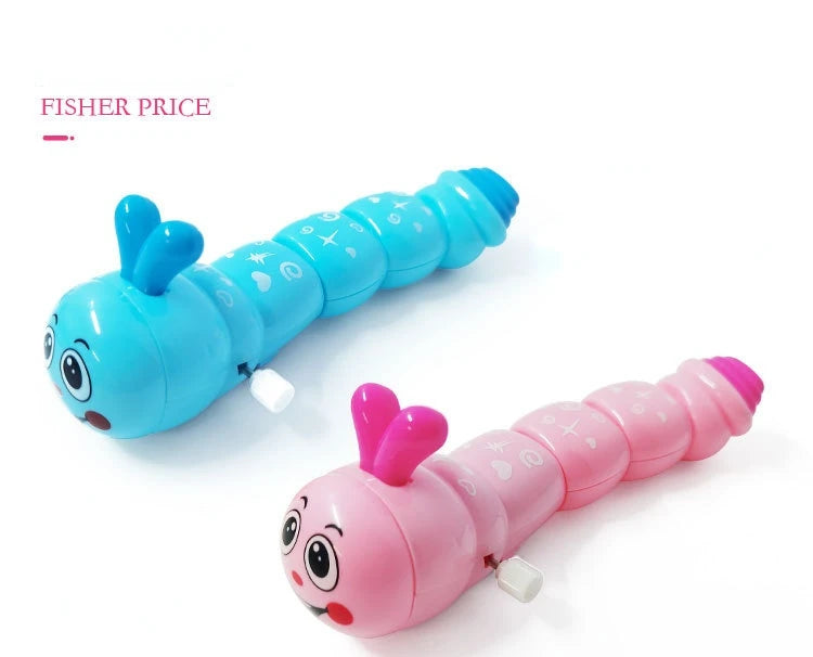 "Caterpillar Clockwork Wind-Up Toy - Cute Crawling Animal Gift"