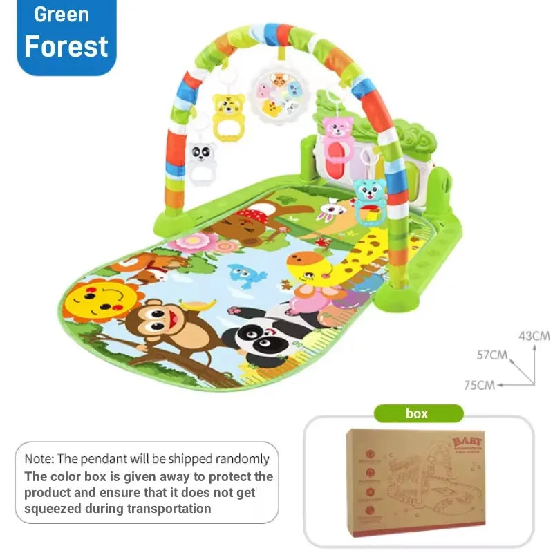 3-in-1 Baby Play Gym & Musical Sensory Mat