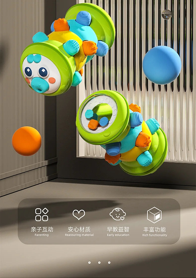 Active Play Baby Crawling Cylinder with Sensory Sounds