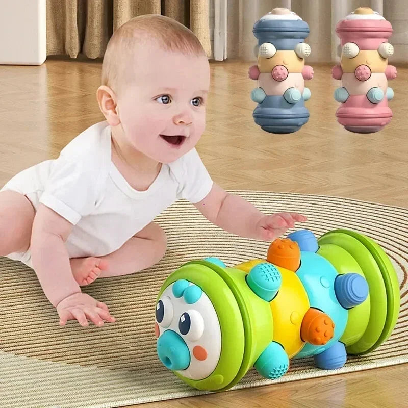 Active Play Baby Crawling Cylinder with Sensory Sounds