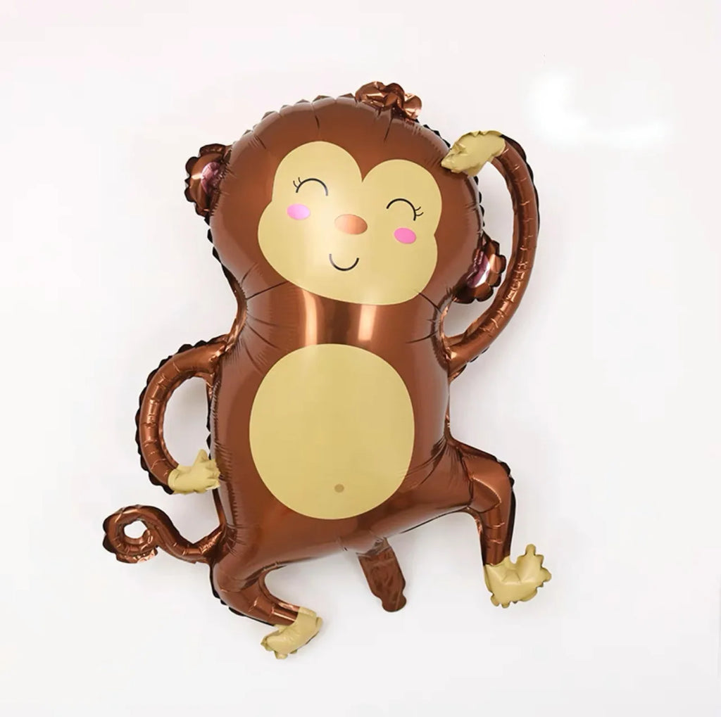 Animal Theme Foil Balloon Lion Rabbit Kids Birthday Decoration