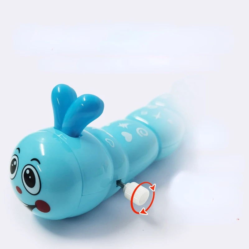 "Caterpillar Clockwork Wind-Up Toy - Cute Crawling Animal Gift"