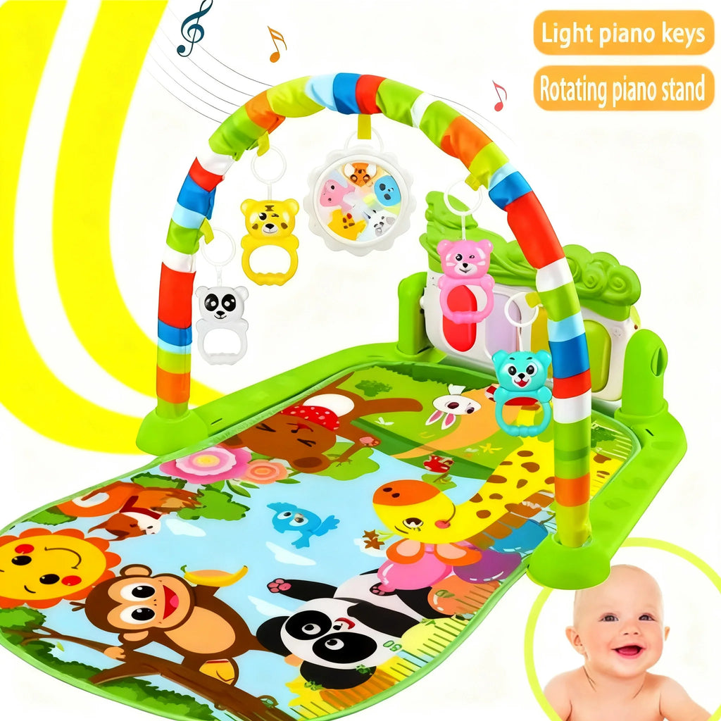 3-in-1 Baby Play Gym & Musical Sensory Mat