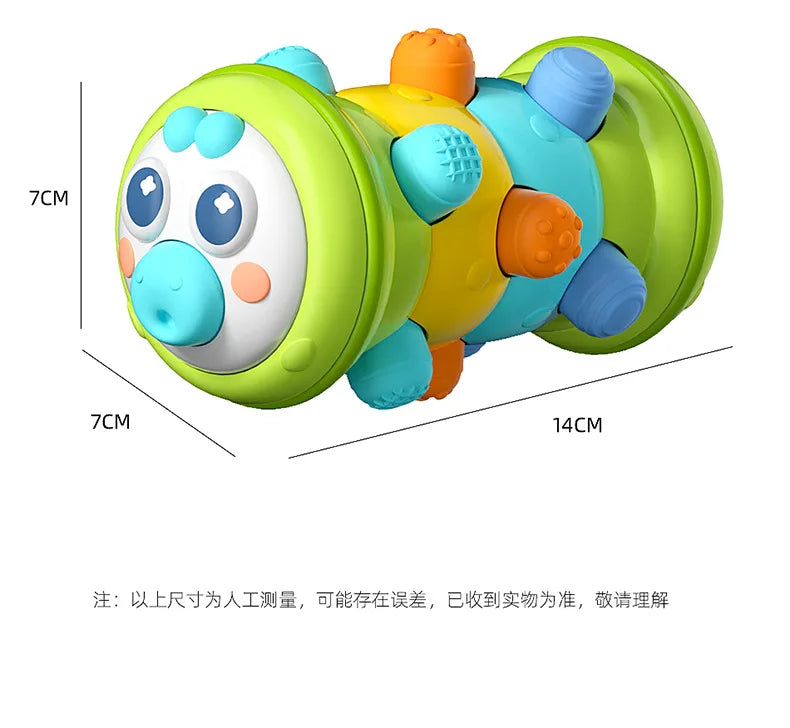 Active Play Baby Crawling Cylinder with Sensory Sounds