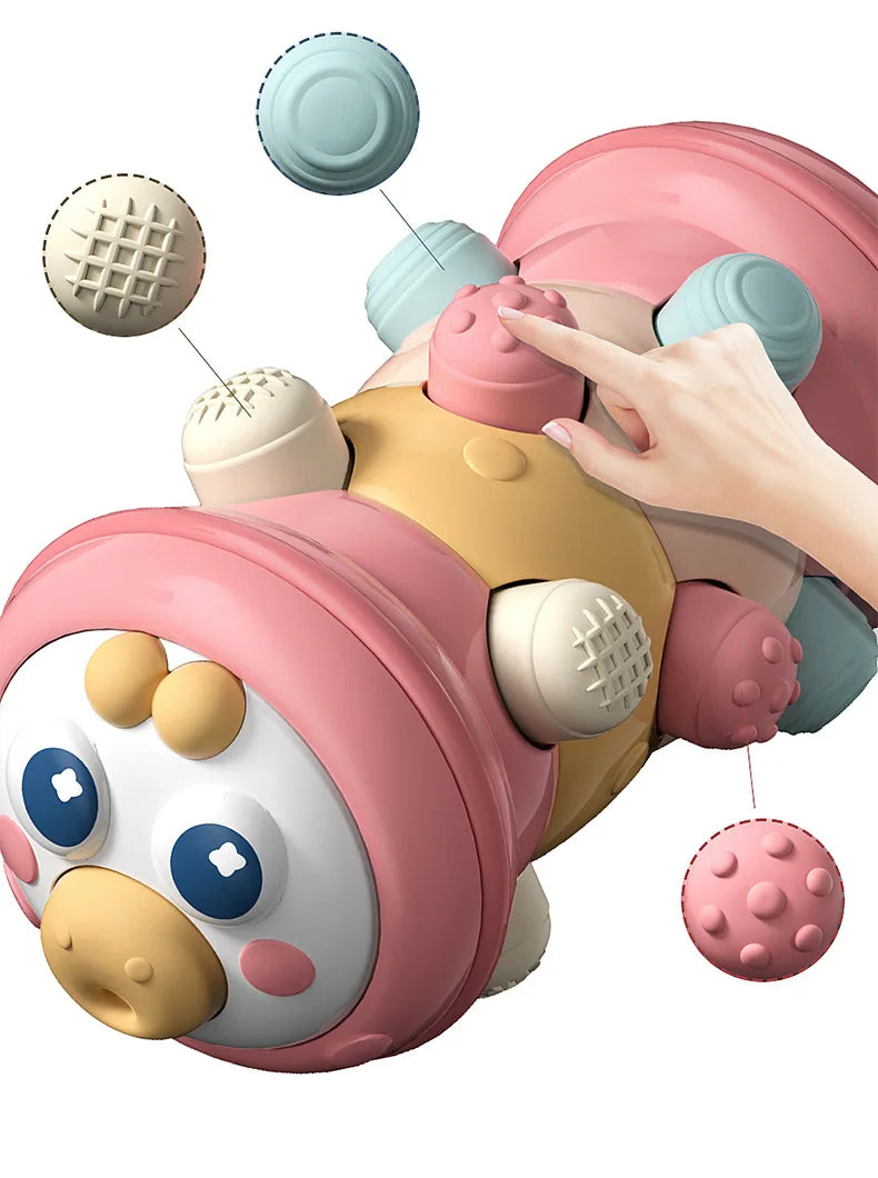 Active Play Baby Crawling Cylinder with Sensory Sounds