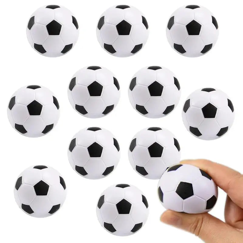 "1/24 Mini Sports Balls Pack - Foam Soccer & Football Anti-Stress Toys"